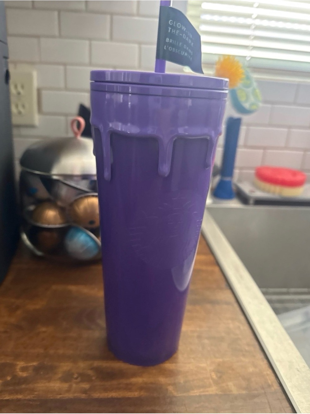 Starbucks purple slime cup